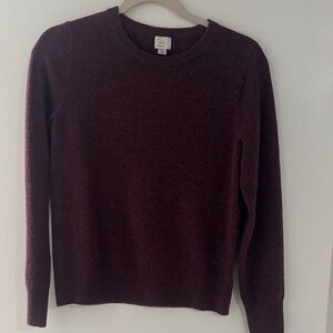 A New Day Burgundy Sweater